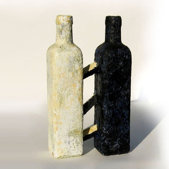 Original Art, "HARMONY" up-cycled modern design - Picture 1 of 3